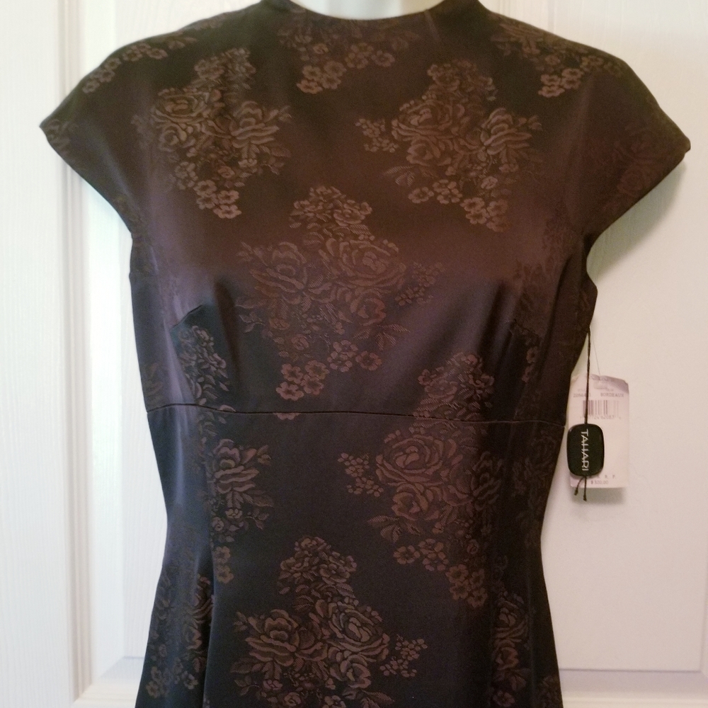 Tahari Asian-inspired Dress